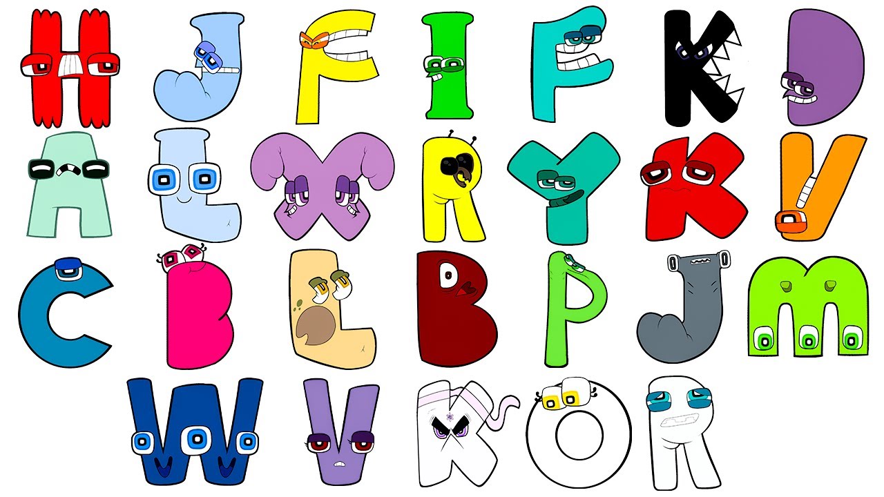 Lowercase alphabet lore normal