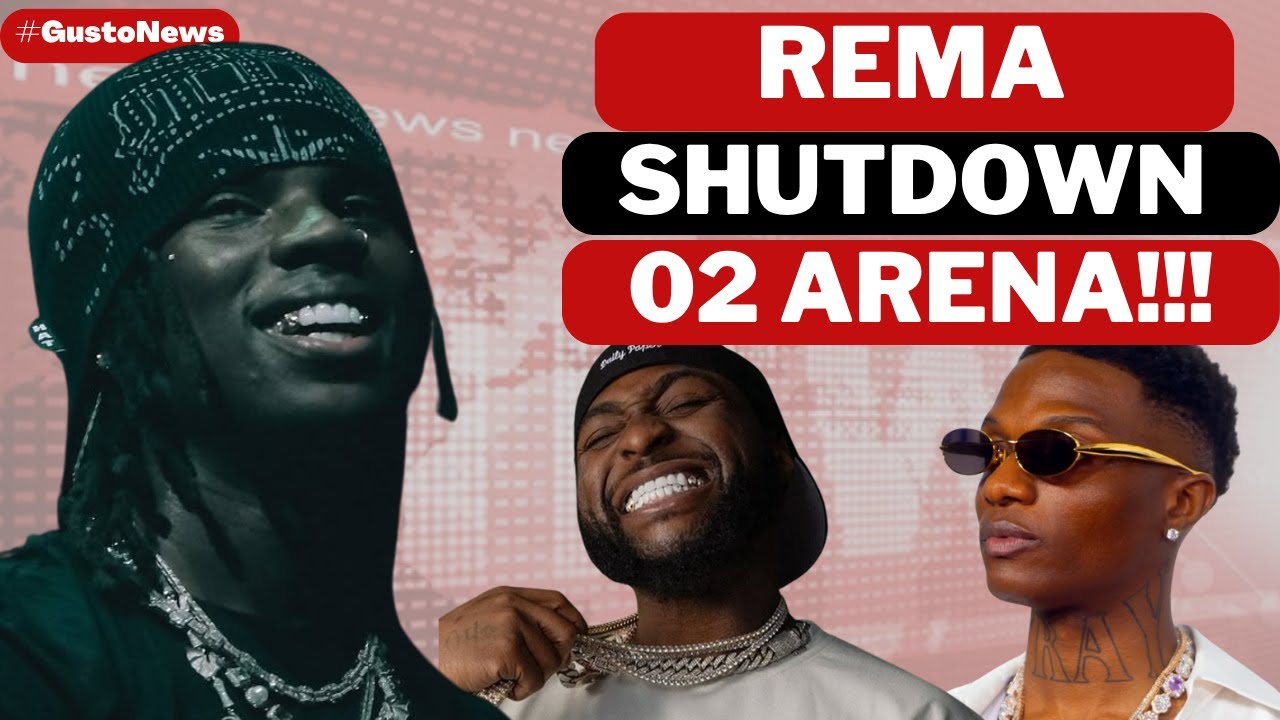 Rema Shutdown 02 Arena | Davido Goes #1 On UK Afro Charts + WIZKID’S Golden Message.