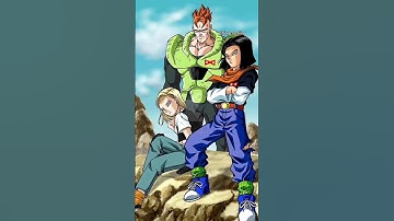 What If Android 17 And 18 Fused?#goku #dragonball #shorts