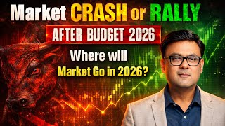 Market CRASH or RALLY After Budget, 2026 Where will Market Go in 2026? | Raghav Kumar | SEBI RA