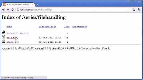 Beginner PHP Tutorial 79 File Handling  Appending a File