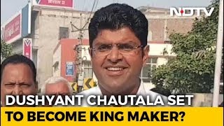 Dushyant Chautala Looks To Play 'Kingmaker' In Hung Haryana Assembly