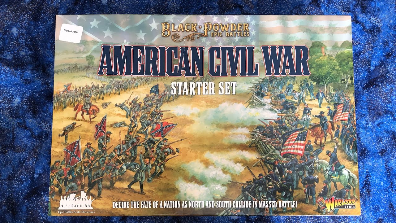 ASMR Epic Battles American Civil War for Black Powder by Warlord Games Mega Bundle ACW (Whispered)