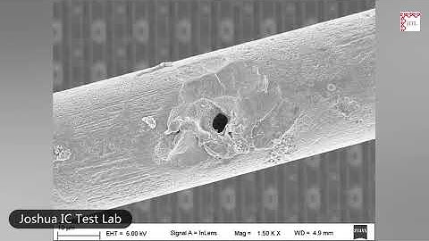 JITL 180303: scanning electron microscope (SEM)//IC Failure analysis report