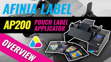 Afinia Label AP200 Pouch Label Applicator - Product Overview
