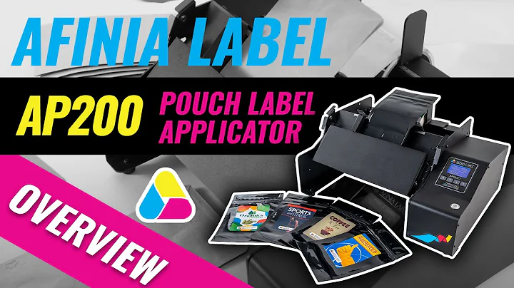 Afinia Label AP200 Pouch Label Applicator - Product Overview