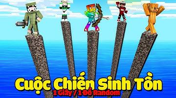 MINI GAME: CUỘC CHIẾN SINH TỒN ** NHƯNG MỖI 1 GIÂY NHẬN 1 ĐỒ RANDOM ?? CHIẾN THUẬT QUÁI VẬT CỦA NOOB