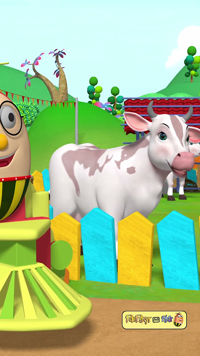 Humpty the Train Had A Farm in Hindi | Humpty the Train Ka Ek Khet Tha | Humpty Train Videos