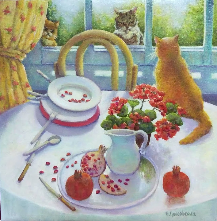 Картина. Котики. #handmade #живопись #коты #котята #картины #art - YouTube