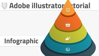 How to create 3d infographics in Adobe illustrator. Vector cone infographic tutorial How to create 3d infographics in Adobe illustrator. Vector cone infographic tutorial