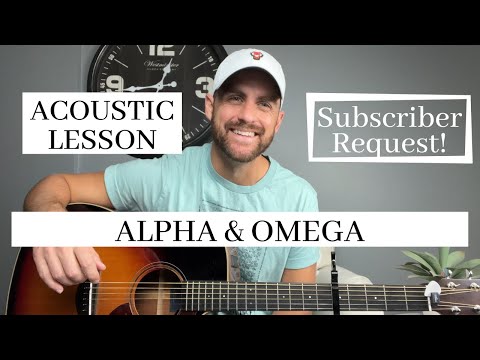 Alpha And Omega | Israel Houghton | Jesus Image Worship | Acoustic Guitar Lesson