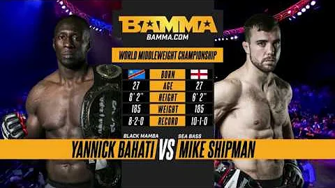 BAMMA 31: Yannick Bahati vs Mike Shipman