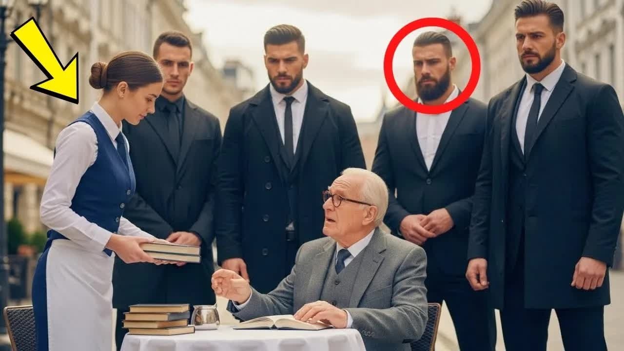 Sie Half Einem Alten Mann Mit Seinen Taschen — Am Nächsten Tag Kamen Vier Bodyguards Zu Ihr