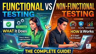 Functional and Non-functional testing || Types || Software Testing || @GlancEd77 
