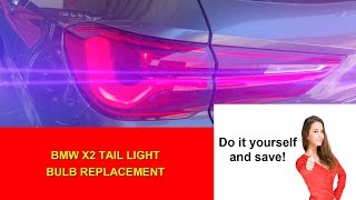 Led Rücklicht montage Für BMW X2 F39 2021 Blinker Umge lampe Auto