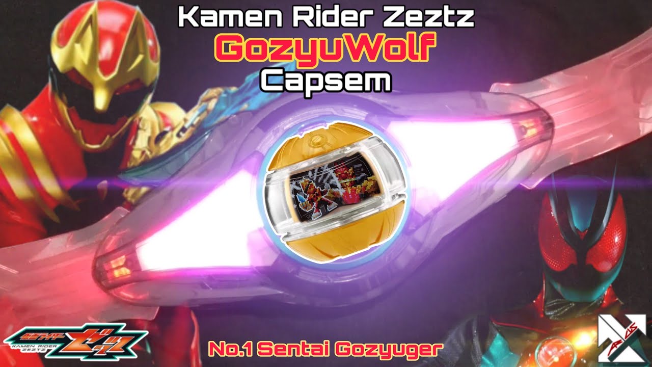 ZEZTZ | GOZYUWOLF NO.1 SENTAI GOZYUGER CAPSEM (HENSHIN SOUND