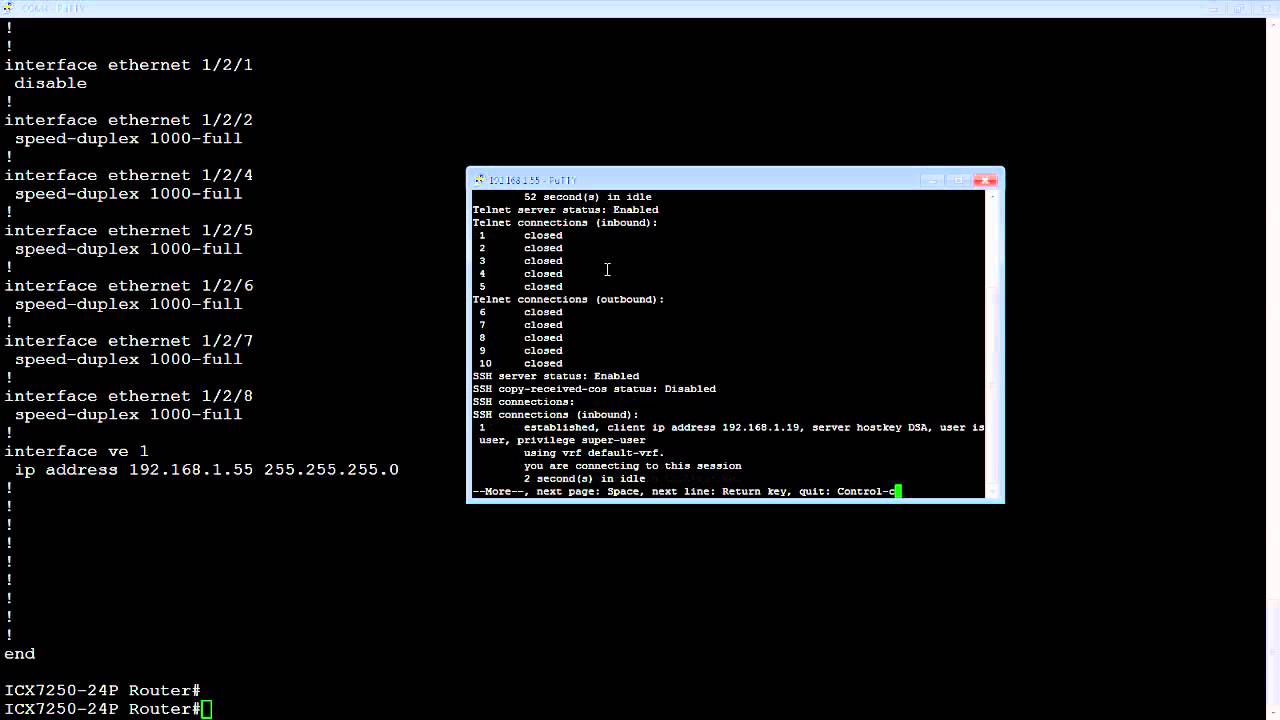 Router Ip Address >> SSH CONFIGURATION - YouTube Router Ip Address >> SSH CONFIGURATION - YouTube