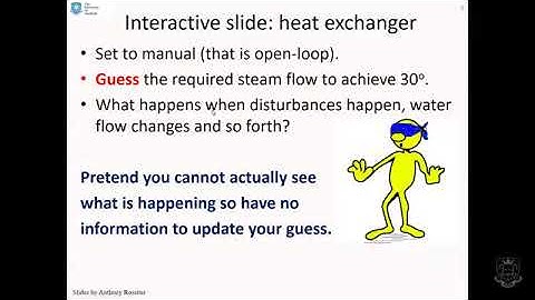 Introduction to modelling and control 2: open-loop control