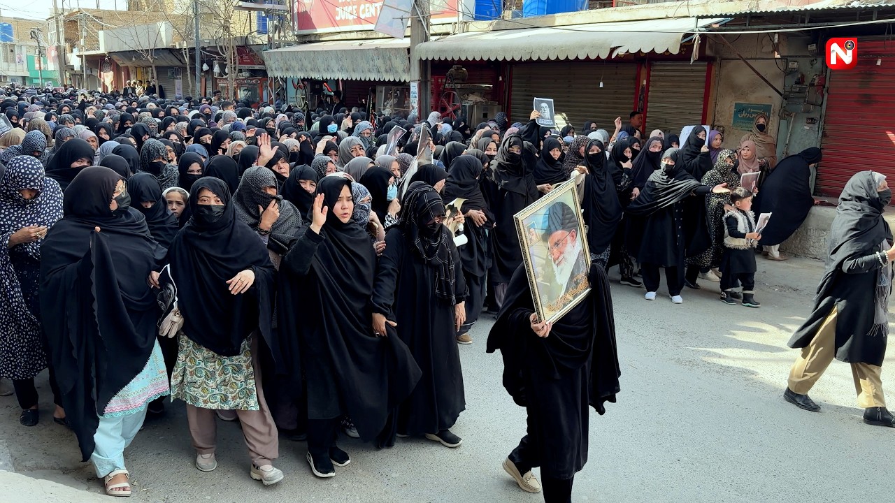 احتجاجی ریلی علمدار روڈ کوئٹہ