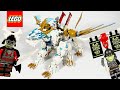 LEGO Ninjago Core 71786 Zane&#39;s Ice Dragon Creature | Ninjago 2023 | Beat Build