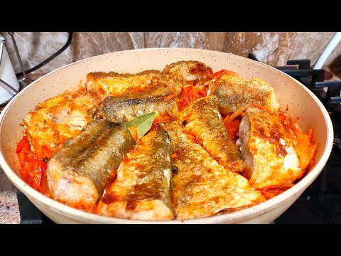 ХЕК - Вот как надо готовить! Это один из Лучших и Вкусных рецептов приготовления рыбы!