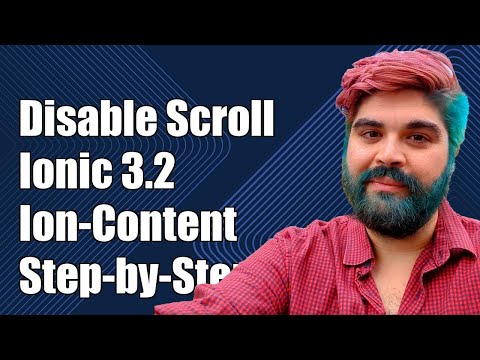 How to Disable Scroll in Ionic 3.2 Ion-Content: A Step-by-Step Guide