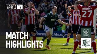 Match Highlights | Argyle v Exeter City
