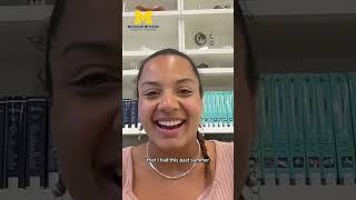 Jocelyn's Advice to Future Students Applying to UM-SMART
