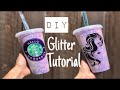 Starbucks Glitter Tutorial + SPINIFLY Cup Turner Review!