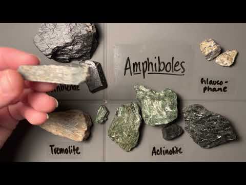 Mineral Identification : Amphiboles