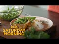 NYT Cooking recipe for crispy tofu with blistered snap peas