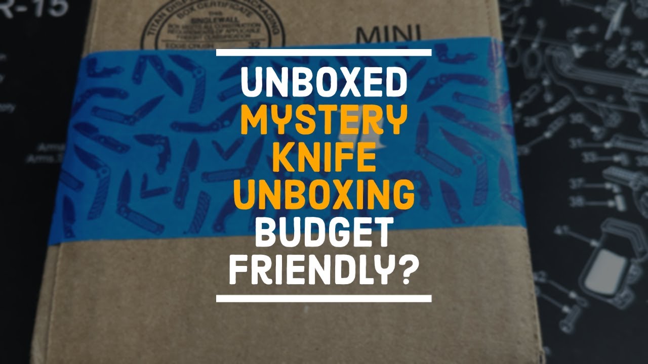 Unboxed Ep1. Mystery Knife Unboxing budget friendly? PF818