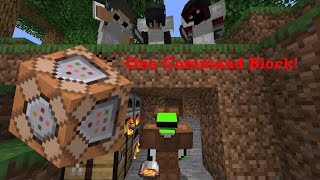 Manhunt Compass Commands with One Command Block!
