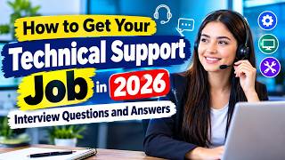 How to Get Your Technical Support Job in 2026: Interview Questions and Answers
