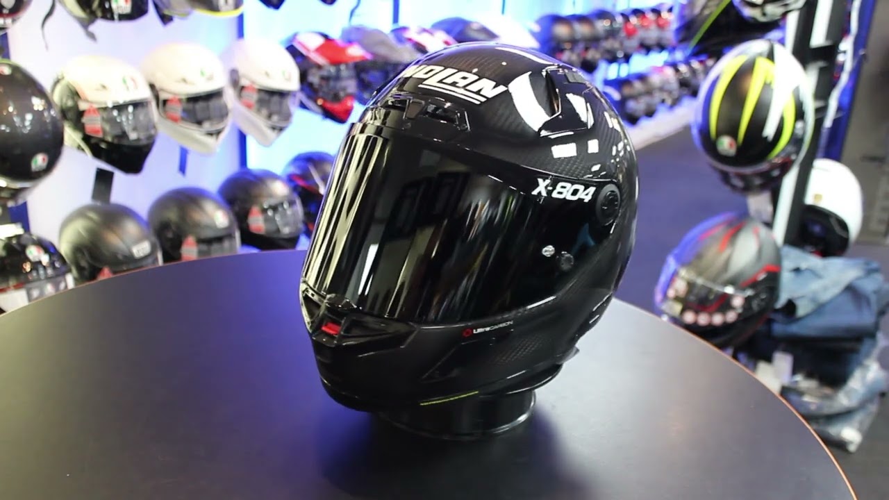 Nolan X-804 RS U.C. Helmet Puro Gloss Carbon