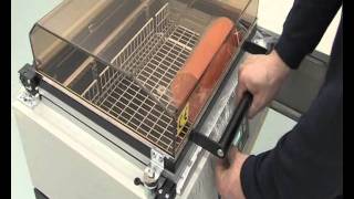 Winkelverpackungsmaschine mit Haube SL 44
