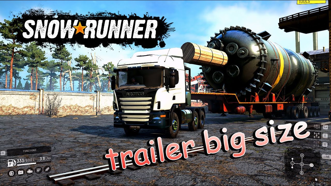 LIVE GGMS Arctos Antar Beberapa Muatan Trailer Big Size SNOWRUNNER live-ggms-arctos-antar-beberapa-muatan-trailer-big-size-snowrunner