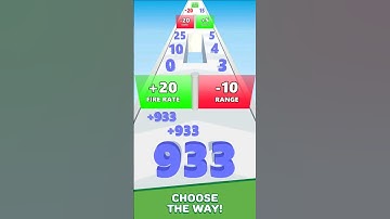 Number Merge Run: Shooting! Level 4! #shorts #games