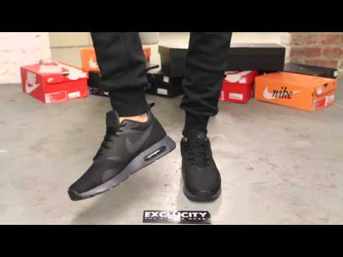 Nike Air Max Tavas - Black - Anthracite - On-feet Video at Exclucity