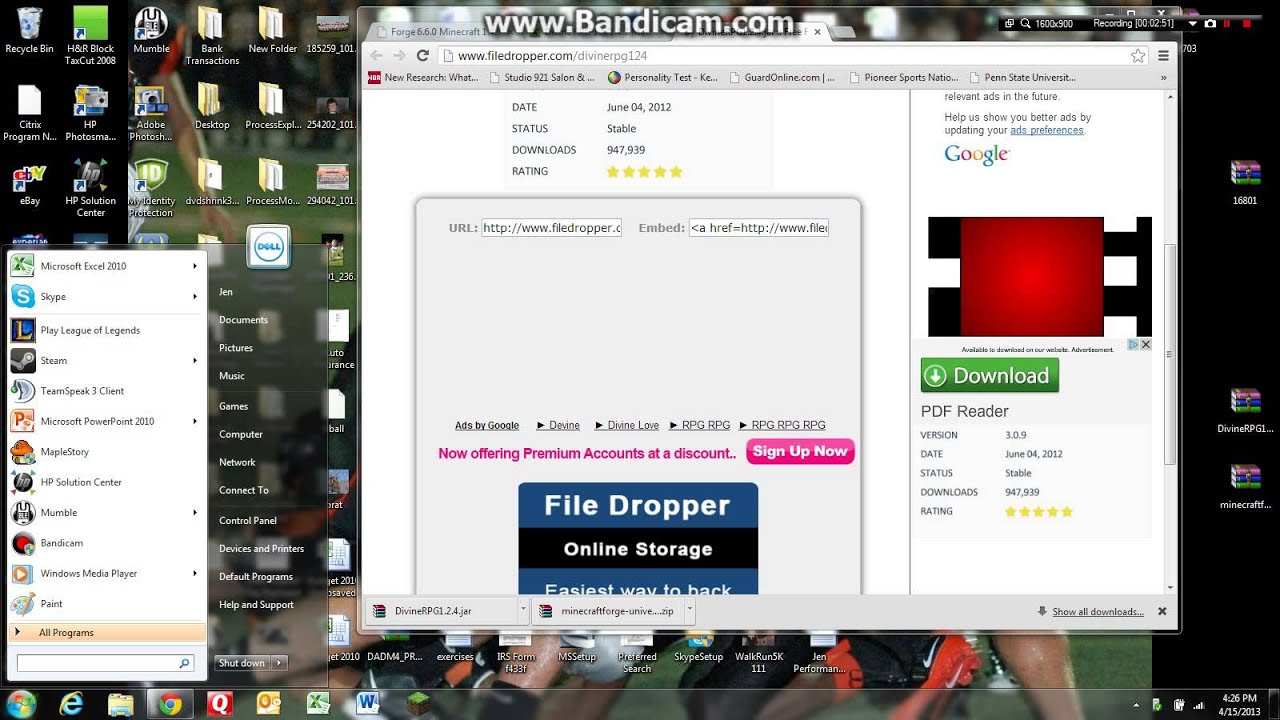How to install DivineRPG mod for minecraft for all versions