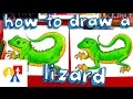 How To Draw A Realistic Lizard