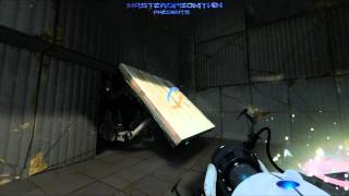Portal 2 - Infinitely Disintegrating the Companion Cube