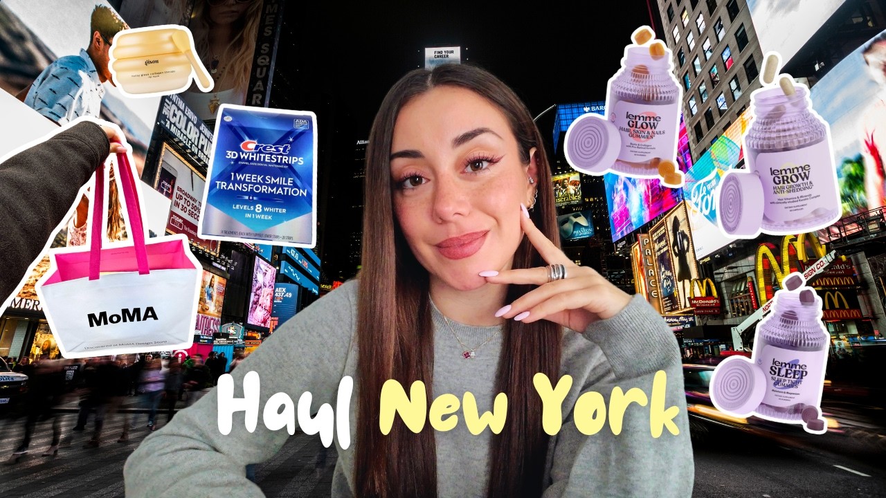 tutti gli acquisti fatti a new york 🍎