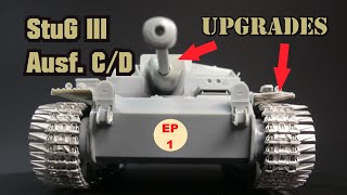Building the StuG III Ausf C D 1 35 Scale from DRAGON A Kit Review