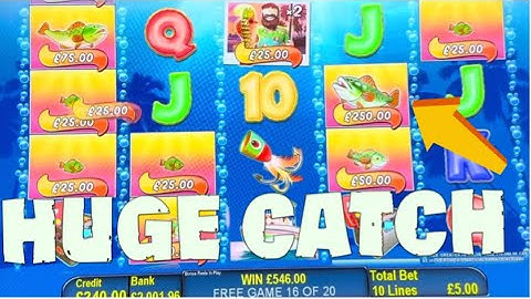 Casino Slots PT 2/2 - Lucky Lady’s Charm, Rising Rockets, Big Bonus on Bigger Bass Bonanza & More