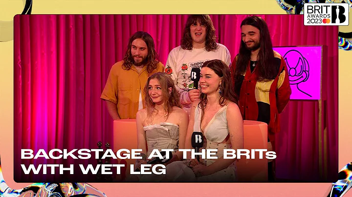 Wet Leg backstage | The BRIT Awards 2023