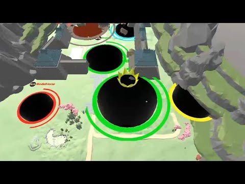 Hole.io Map Control: 100.00% - Big Hole WORLD RECORD #4
