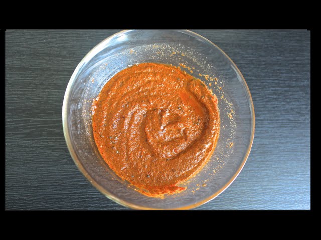 Red Chilli Coconut Chutney | Red Coconut Chutney Recipe | Lal Mirch & Nariyal ki Chutney | Indian Vegetarian Recipes