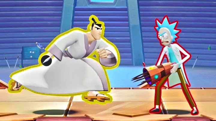 MultiVersus - Samurai Jack and Rick (Rick and Morty) Unique Interactions HD