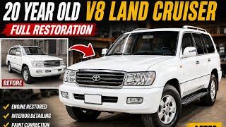 20 year old Toyota land cruiser restoration 